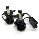 Kit Led Carbon 55 Watts CARLED H4 9007 H13 H/L Alta/baja H1 H3 9005 9006 H7 H11 4 Caras 6000K Blanco