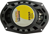 Bocinas Coaxiales Coustic Pro69 800 Watts 6x9 Pulgadas 4 Ohms 3 Vías