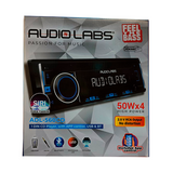 Estéreo 1 DIN Desmontable Audio Labs ADL-560CD con APP, USB y Bluetooth, CD AUX IN Salidas RCA Ilumi