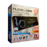 Estéreo 1 DIN Desmontable Audio Labs ADL-560CD con APP, USB y Bluetooth, CD AUX IN Salidas RCA Ilumi