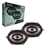 Bocinas Coaxiales Rock Series RKS-P574 220 Watts 5x7 Pulgadas 4 Vías