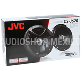 Bocinas coaxiales para Auto JVC CSJ-620 300 Watts 6.5 Pulgadas 4 Ohms 30 Watts RMS