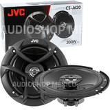 Bocinas coaxiales para Auto JVC CSJ-620 300 Watts 6.5 Pulgadas 4 Ohms 30 Watts RMS