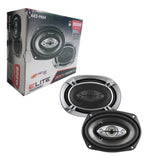 Bocinas Coaxiales Rock Series RKS-P694 280 Watts 6x9 Pulgadas 4 Vías 70 Watts RMS