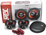 Bocinas Coaxiales Mtx Audio Tr40c 160 Watts 4 Pulgadas 2 Vias 4 Ohm - Audioshop México lo mejor en Car Audio en México -  MTX Audio