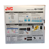 Autoestéreo 1 DIN JVC KD-T720BT Compatible con Alexa