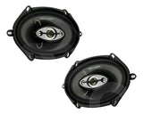 Bocinas Coaxiales Rock Series RKS-P574 220 Watts 5x7 Pulgadas 4 Vías