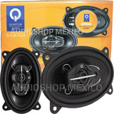 Par De Bocinas Quantum Audio QRS46 130 Watts 4x6 Pulgadas 3 Vías - Audioshop México lo mejor en Car Audio en México -  Quantum