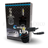 Kit Led Carbon 55 Watts CARLED H4 9007 H13 H/L Alta/baja H1 H3 9005 9006 H7 H11 4 Caras 6000K Blanco