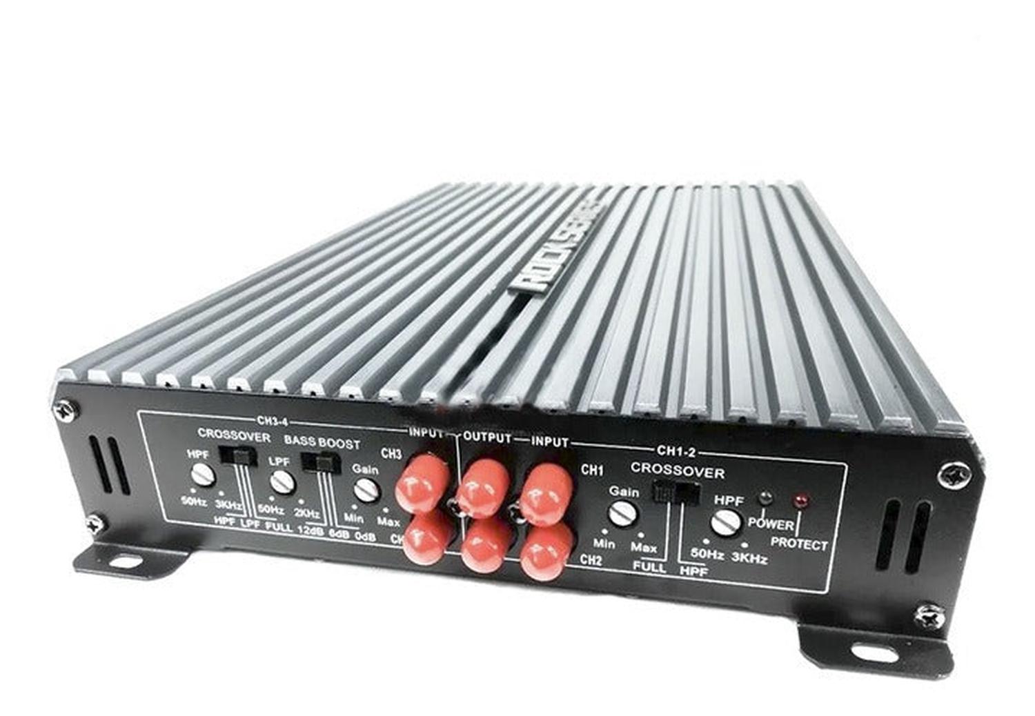 Amplificador 4 Canales Audiolabs Adl-c160.4 2400 Watts Clase A/b