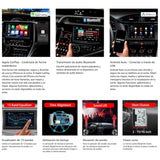 Autoestereo Pantalla Jvc Kwm785bw Carplay Androidauto Wifi