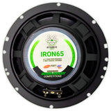 Bocinas Coaxiales Atomic Audio IRON65 800 Watts 6.5 Pulgadas 4 Ohms 3 Vías