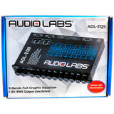 Ecualizador Gráfico Audio Labs ADL-EQ9 9 Bandas 8V