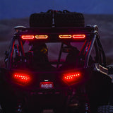 Luz De Stop Led Chase Rigid En Rojo Trasera Polaris Can AM