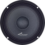 Par De Medios Rangos Audiopipe APMB-627-4 6 PLG 200W