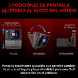 Pantalla para auto JVC KWZ1000 10.1'' Táctil flotante Bt usb