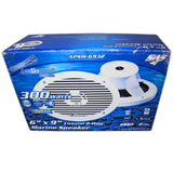 Bocinas Marinas Audiopipe APSW-6932 300W 6x9 PLG Lanchas