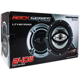 Bocinas Coaxiales Rock Series RKS-P654 240W 6.5 PLG