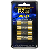 Fusibles DB Link AGU40 40 Amperios Chapado Oro