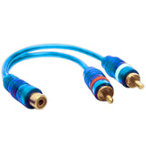 Cable RCA DB Link CLY2MZ 2 Macho 1 Hembra Blindaje Electromagnético