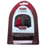 Cable RCA 0.45m Para Audio HSX1.5 Hypnotic Cobre OFC