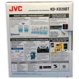 Autoestéreo 1 DIN JVC KD-XD28BT Bluetooth USB AUX 13 Bandas