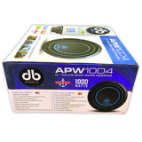 Subwoofer Plano Marino DB Drive APW10D4 10 PLG 1000W 4 Ohms