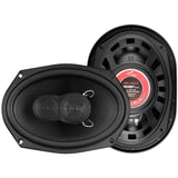 Bocinas Coaxiales 6x9 Audiopipe CSE-6903T 350W Fibra Carbono