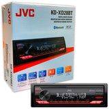 Autoestéreo 1 DIN JVC KD-XD28BT Bluetooth USB AUX 13 Bandas