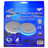 Anillos LED Marinos para subwoofer Audiopipe NL-RI1050 BL 10 Pulgadas Azul