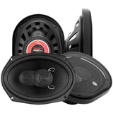 Paquete 4 Bocinas 6x9 Coaxiales Audiopipe CSE6903T 350W