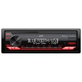 Autoestéreo 1 DIN JVC KD-XD28BT Bluetooth USB AUX 13 Bandas