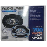 Bocinas Coaxiales Audio Labs ADL-SP69 350W 6x9 PLG 4 Ohms