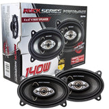 Bocinas Coaxiales Rock Series RKS-P464 120 Watts 4x6 Pulgadas Chevy Spark