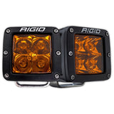 Par Faros Rigid D-series Spot Ambar Pro Utv Jeep 4x4 Offroad