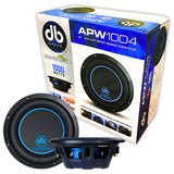 Subwoofer Plano Marino DB Drive APW10D4 10 PLG 1000W 4 Ohms