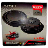 Subwoofer Plano Rock Series RKS-PSS12 700 Watts 12 Pulgadas Doble Bobina 350 Watts Rms