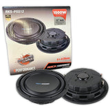 Subwoofer Plano Rock Series RKS-PSS12 700 Watts 12 Pulgadas Doble Bobina 350 Watts Rms