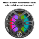 Bocinas Marinas DB Drive APS8RGB 8 350W LED RZR