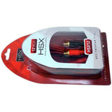 Cable RCA 3.65m Para Audio HSX12 Hypnotic Cobre OFC