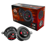 Bocinas Coaxiales DB Drive S3.5 150W 3.5 PLG