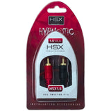 Cable RCA 0.45m Para Audio HSX1.5 Hypnotic Cobre OFC